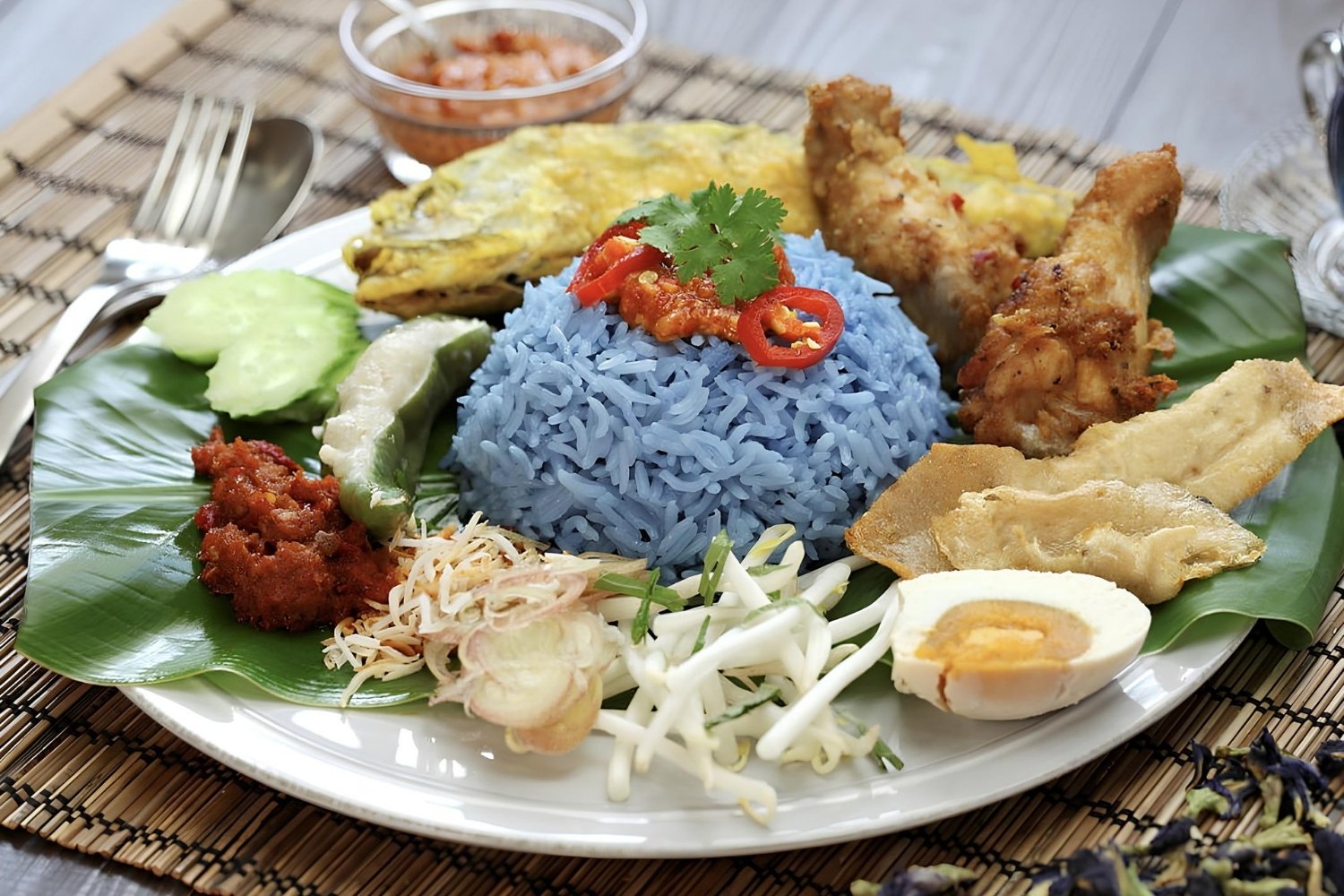 nasi-air-dingin-recipe-kelantan-cold-rice-salad