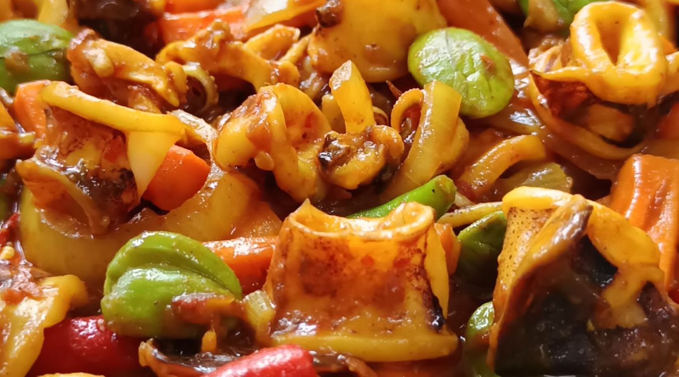 sotong-goreng-kunyit-recipe-turmeric-fried-squid